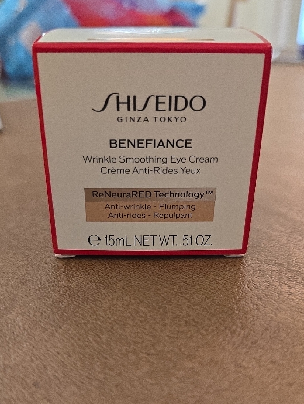 NIB Shiseido Benefiance Wrinkle Smoothing Eye Cream